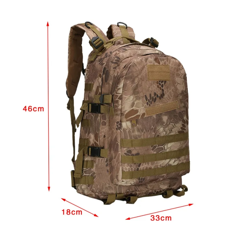Портативный мужской Военный Рюкзак Molle дорожная сумка в камуфляжной расцветке 40л водостойкая нейлоновая сумка Многофункциональный рюкзак