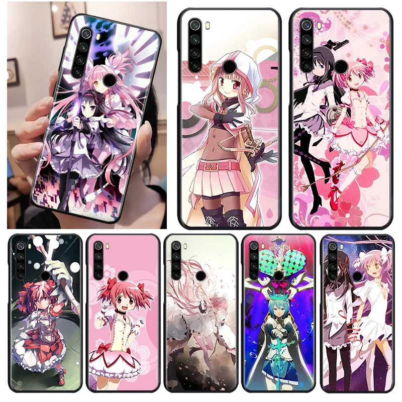 

Anime Game Magia Record Black Cover For Xiaomi Redmi Note 9 9S 8T 8 7 6 5A 5 4X 4 Pro Max Soft Phone Case