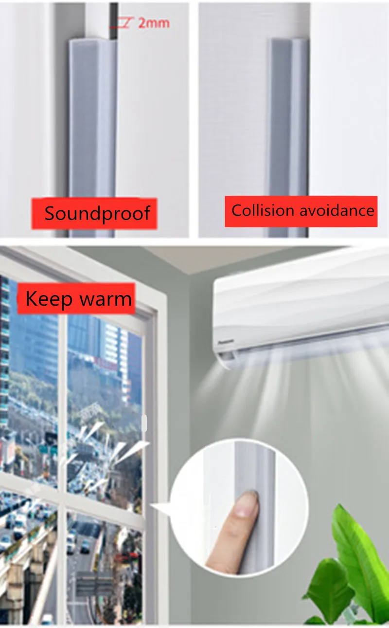 4M Self Adhesive Window Door Seal Strip mousse acoustic soundproof foam seal tape Weather Stripping gap Filler Window Hardware 4M Self Adhesive Window Door Seal Strip mousse acoustic soundproof foam seal tape Weather Stripping gap Filler Window Hardware
