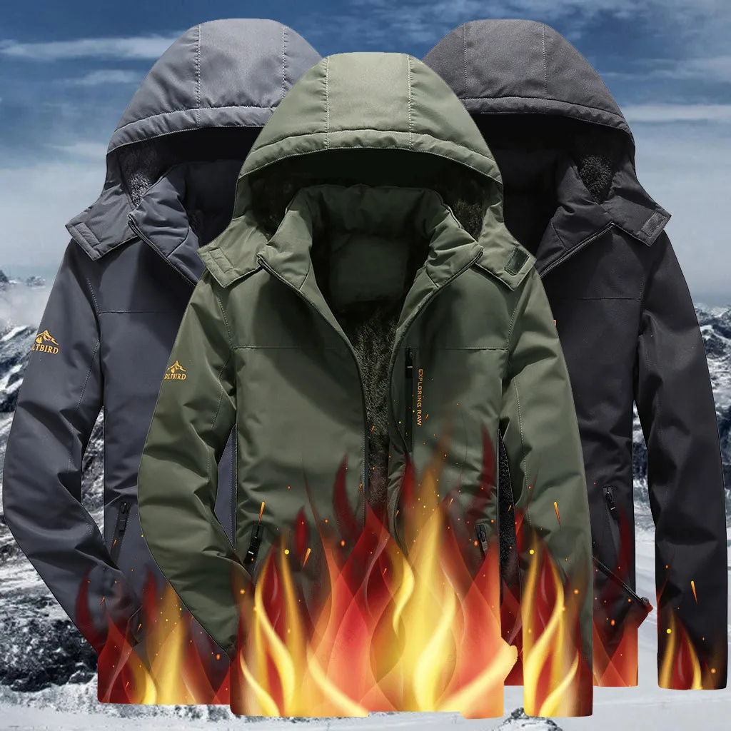 

Men Winter Clothes Hiking Waterproof Jacket Hoodie Camping Outdoor Fleece Jacket Softshell Jacket Men Corta Vento Mujer Coat