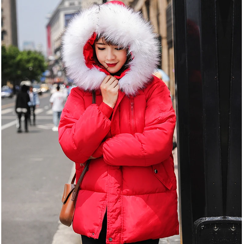 

Winter Jacket Women Parkas Mujer 2020 Fashion Coat Fur Hooded Jacket Women Short Parka Warm Casual Plus Size Overcoat