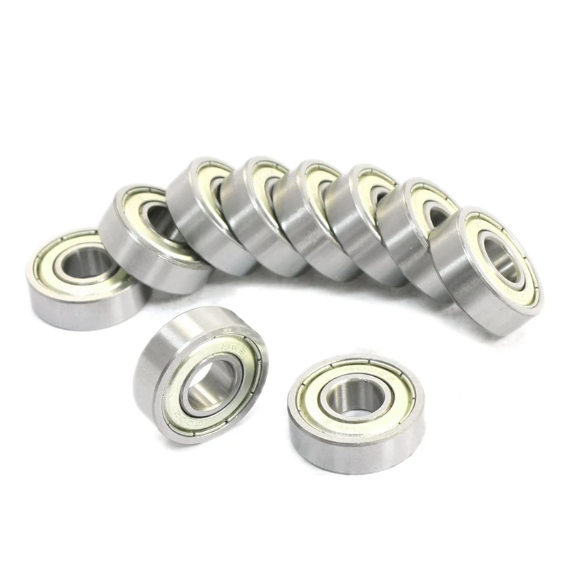

Hot New 6000Z 10mm x 26mm x 8mm Sealed Deep Groove Radial Ball Bearings 10 Pcs