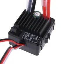 Contrôleur de vitesse électrique ESC 60A 2-3S LiPo, 1060 brossé, dispositif étanche, pour voitures de tourisme RC 1/10e, buggy, camion, Rock Crawler