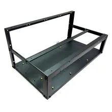 Cadre de forage ouvert empilable ETH/ETC/ZEC, accessoires d'éther pour GPU 6/8, support de pièces de monnaie, uniquement nouveau