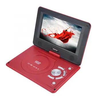

9.8 inch LCD Display DVD Player 270 Degree Totatable Swivel Screen Portable Car DVD Game Media Player with EU Plug Adapter