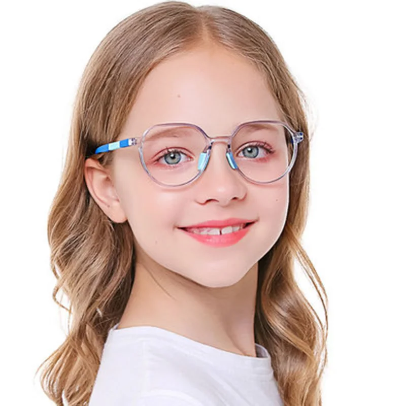 Anti-blue Light Kids Glasses Children Boys Girls Computer Glasses Protection Eyeglasses Ultra Light Frame Protection