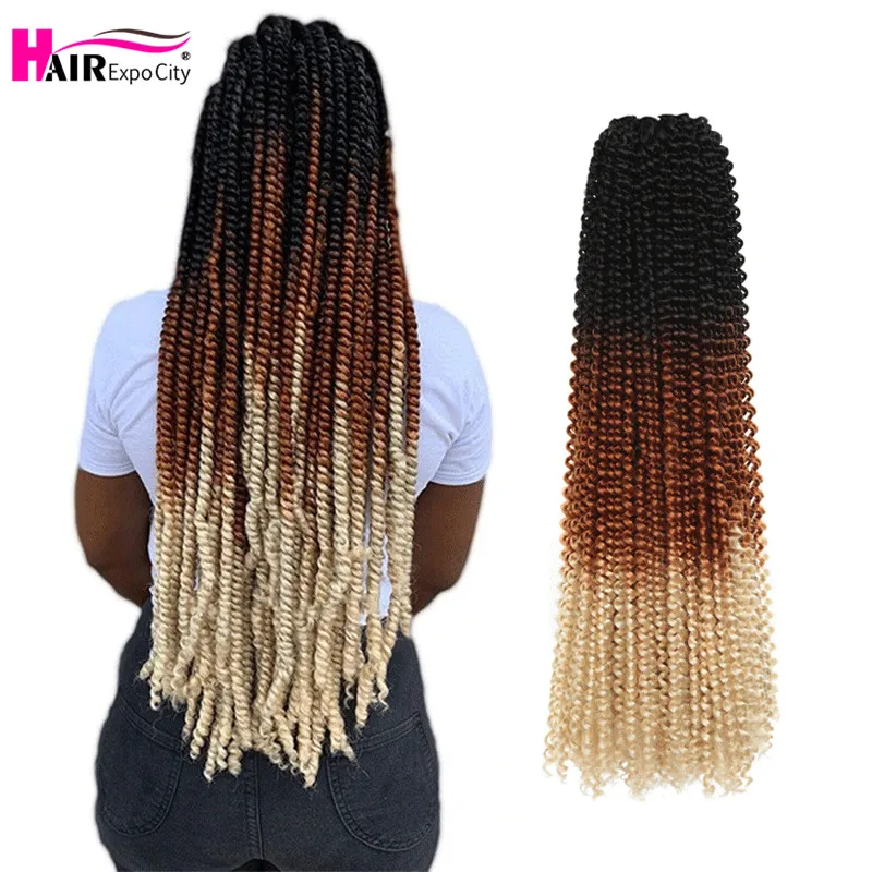 22 Inch Pre Twisted Passion Twist Crochet Hair Ombre Bohemian Synthetic Braiding Hair Extensions For Black Women Hair Expo City 10pcs ym23 kd key blank car key blade for mercedes benz smart 1998 2006 fortwo passion roadster city coupe for keydiy xhorse jmd