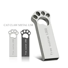 Usb флеш-накопитель, 4 ГБ, 8 ГБ, 16 ГБ, 32 ГБ, 64 ГБ, 128 ГБ, водонепроницаемый металлический флеш-накопитель 2,0, флеш-накопитель, u-диск, бесплатный логотип на заказ