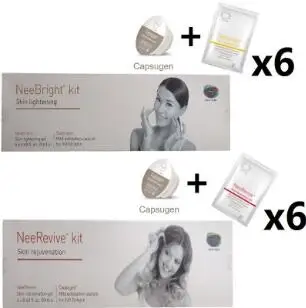 

Facial Machine Exfoliation Consumable Products Neebright Neerevive Capsugen Whitening And Anti-Aging Kit Nee Revive