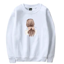 WAMNI/Прямая поставка; модные толстовки с круглым вырезом для девочек