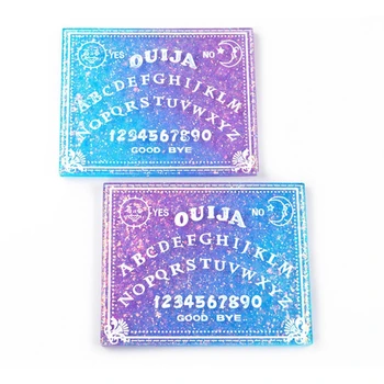 

Gothic Witchcraft Board Heart Pendant Resin Mold Planchette Resin Mold Art Craft B85D