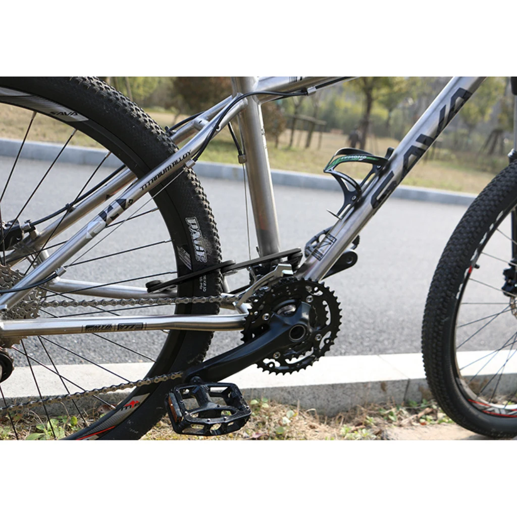 

Heavy Duty Foldable Bicycle Lock Mountain Road Bike Lock Anti-Theft Security Foldable Design Greatly Enlarges the Lock Space