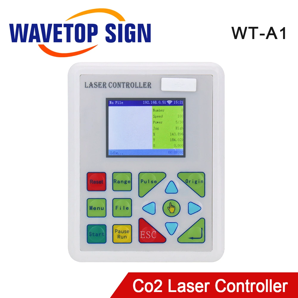 Sistema Di Controllo Laser Co2 Wavetopsign Per Macchina Da Taglio Per Incisione Laser Co2 K40 Laser 3020 6040 Sostituire Ruida Leetro Trocen
