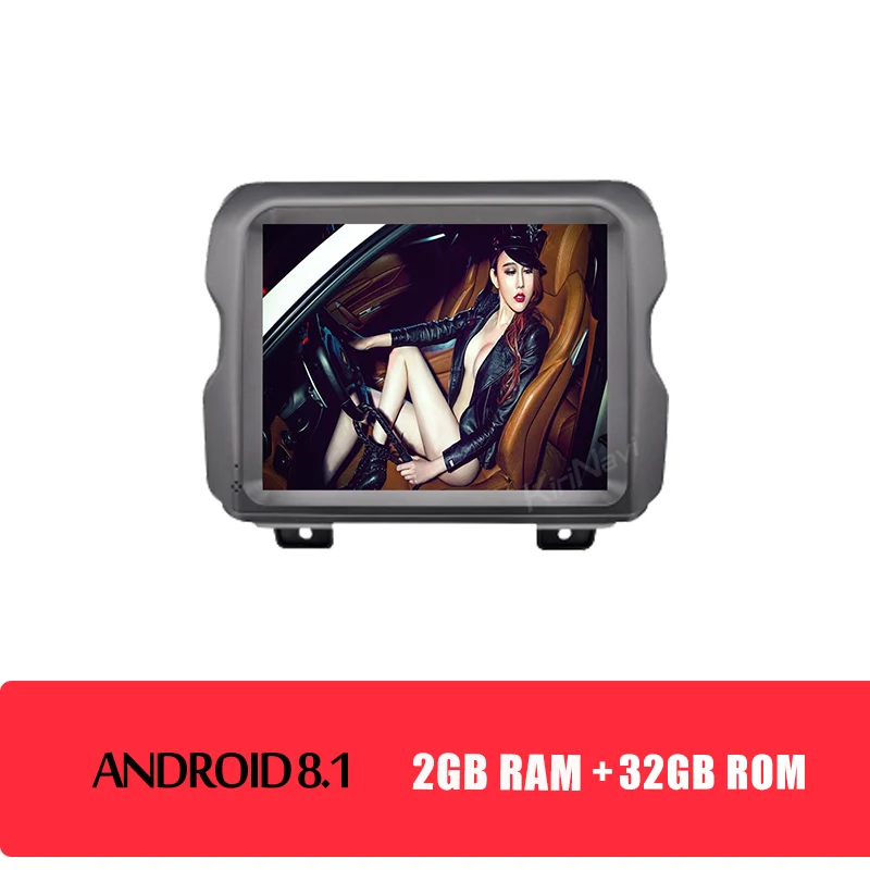 android car radio Kirinavi 8,4 ''Android 8,1 dvd-плеер автомобильный Радио с Gps для Jeep Wrangler Автомобильный мультимедийный Dvd навигатор Bluetooth wifi 4G - Цвет: android car radio