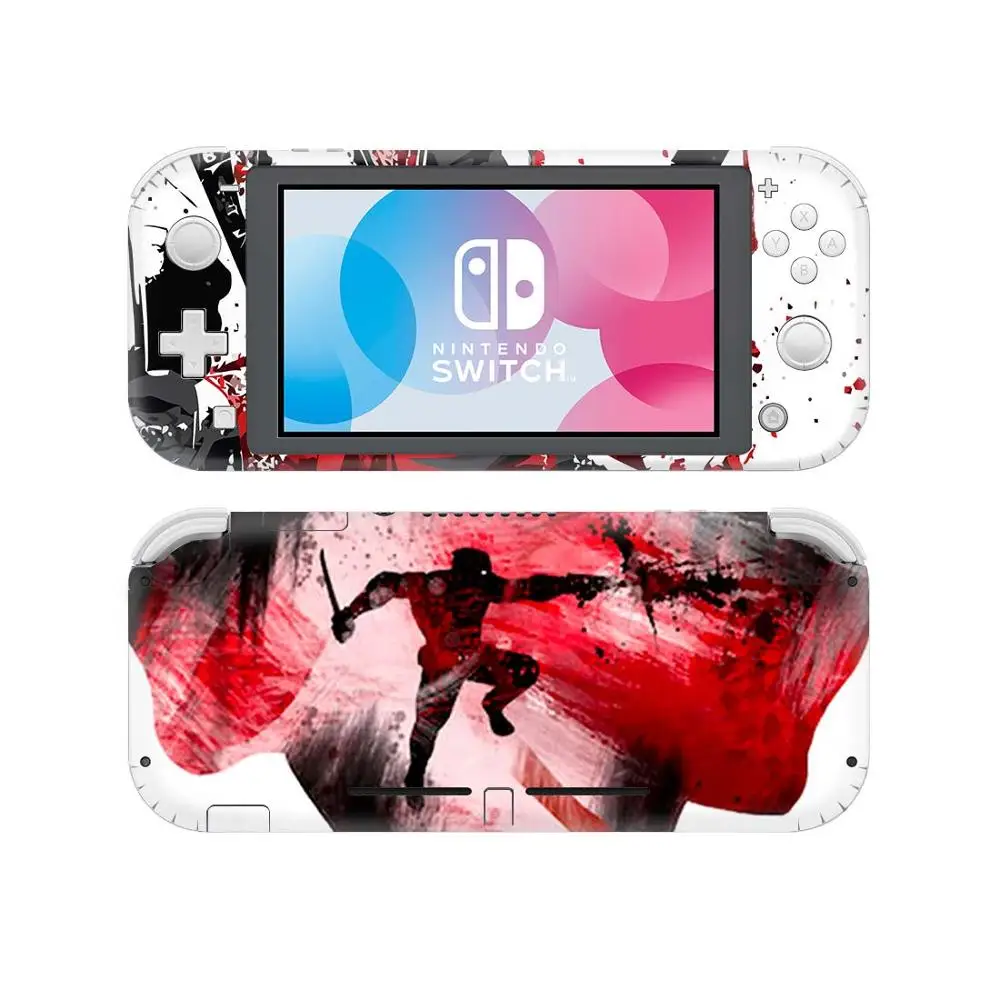 Дэдпул наклейка на кожу для nintendo Switch Lite консоль и контроллер для nintendo Switch Lite NSL Защитная пленка для кожи виниловая