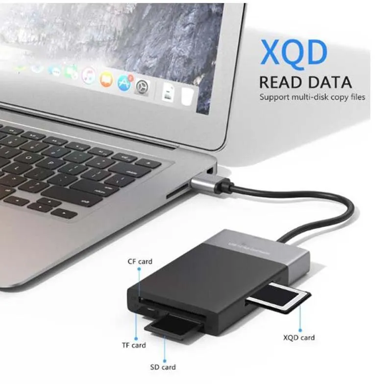 Устройство для чтения карт памяти 6 в 1 мульти концентратор USB 3 0 к CF XQD SD TF