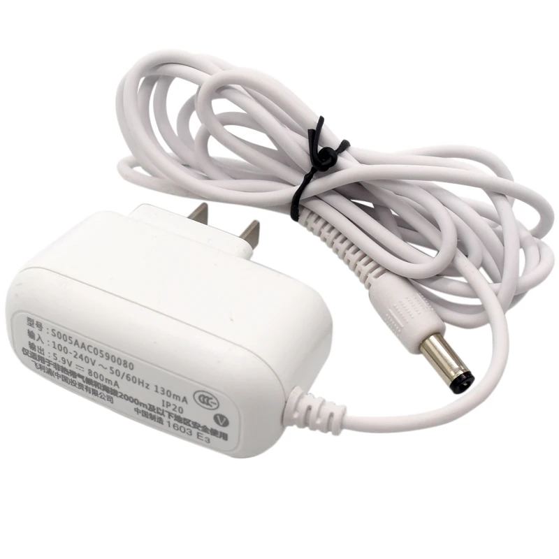 Для Philips 5,9 V 800mA зарядное устройство S005AAC0590080 вилка США белый-б/у