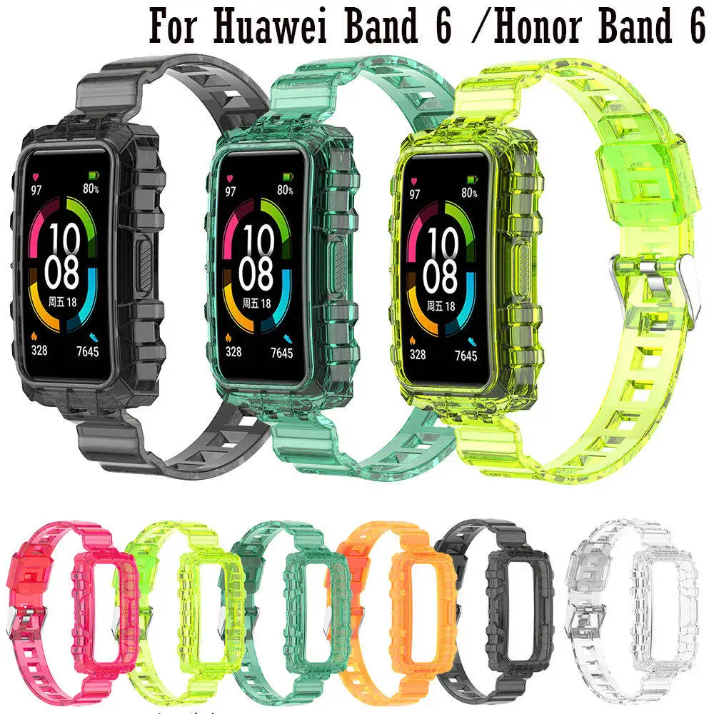 Orologio Cinturino Da Polso Per Huawei Honor Band 6 / Huawei Band 6 Smartwatch Wristband Sport Bracciale Cinturino Correa