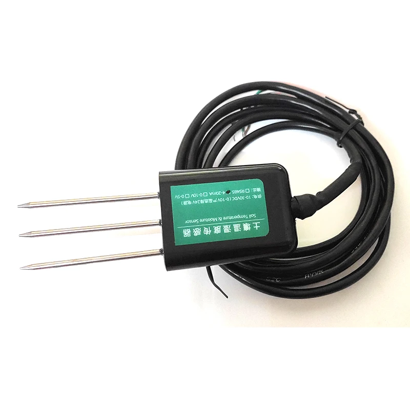 

Soil Temperature and Humidity Sensor Hygrometer Soil Moisture Transmitter Conductivity Online Measuring Instrument Detector