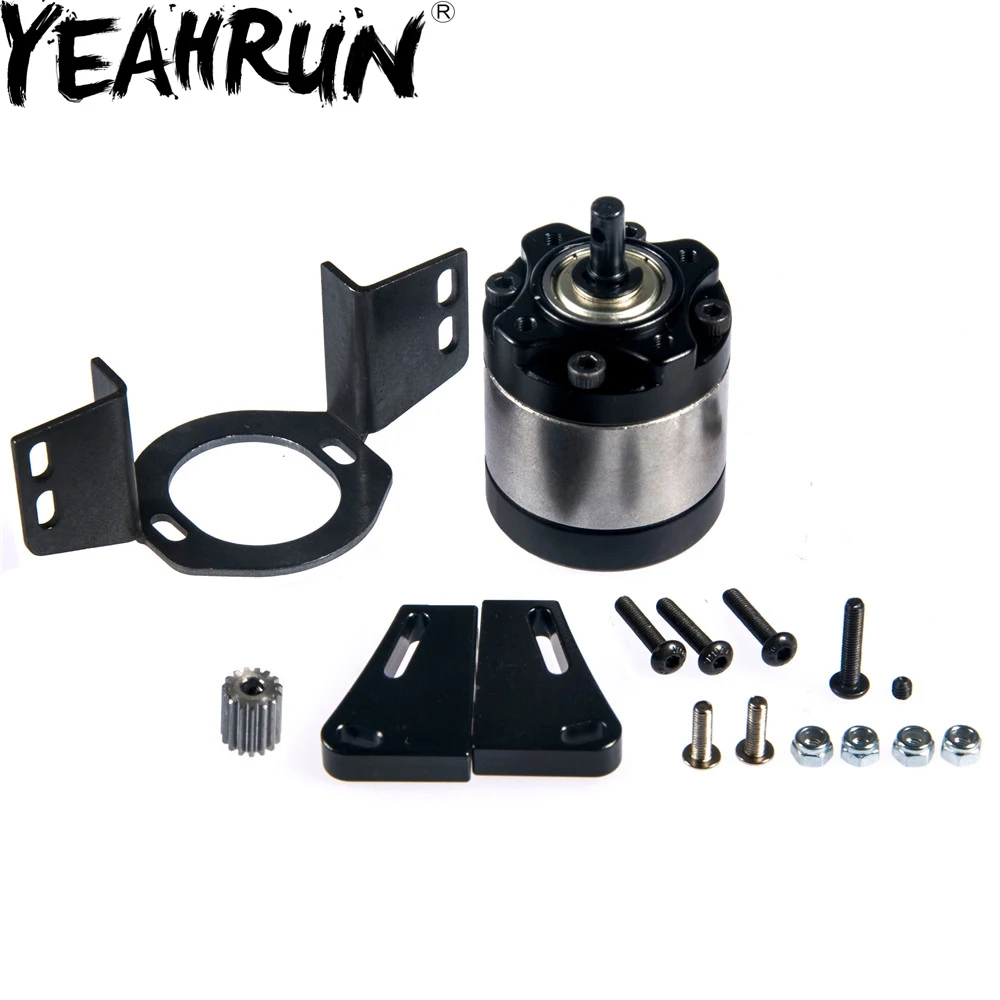 

YEAHRUN 1:5 planetary gear box Transmission case for D90 1:10 RC Crawler Car Truck