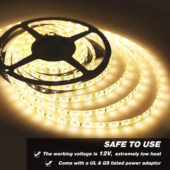 

5M 10M LED Strip Light Waterproof 2835 Lighting Desktop Led Strip Tape Lamp Diode Flexible TV Backlight Led Strip Lights