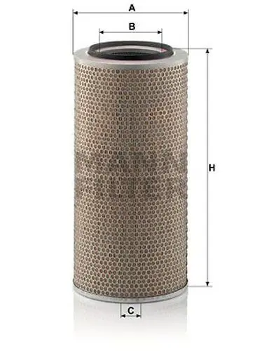 Фильтр воздушный DAF. Iveco. MAN. MB Actros MANN-FILTER C24650/1