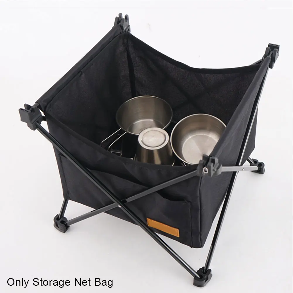 

Portable Waterproof Mesh Accessories Hanging Large Capacity Outdoor Camping Folding Table Kitchen For Picnic Storage Net Bag