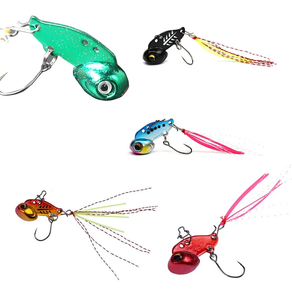 

Submerged Sequins Fishing Lures Durable Hard Baits Fish Shape Hook Compact Artificial Bait Professional Fish Accessories