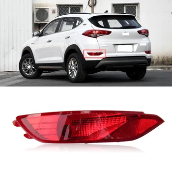 

CAPQX For Hyundai Tucson ix35 2015-2018 Rear Bumper Brake Light Warning Lamp Tail Fog light Reflector Fog lamp