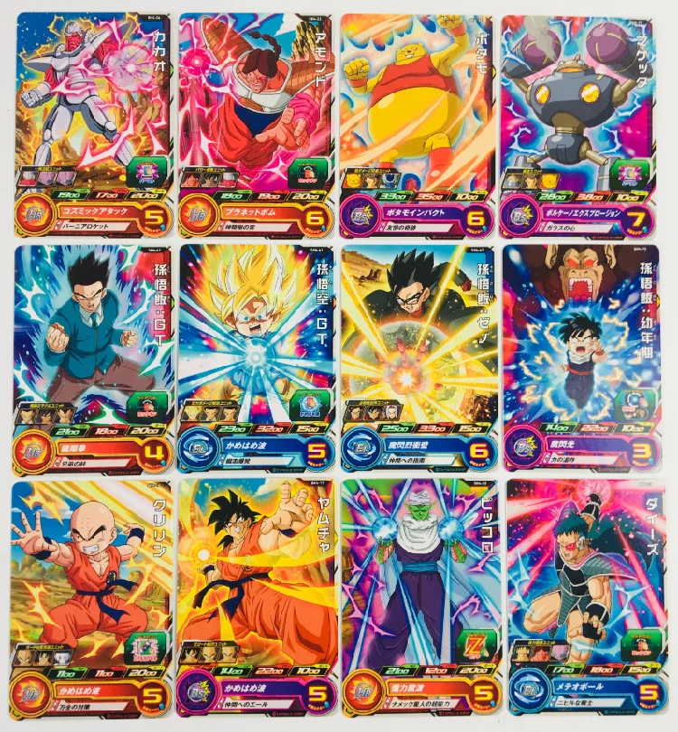 Son Goku Majinbuu Cell Torankusu Kiki Dragon Ball Hero Card One Star Card Casuale 30 Cards 50 Cards 100 Cards Non Ripetere