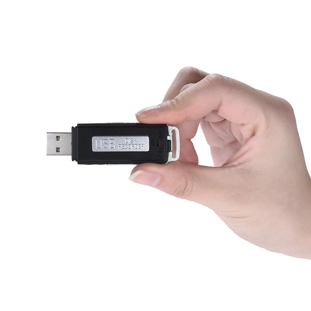 HOT-SK-868 8 ГБ Портативный USB диск аудио диктофон
