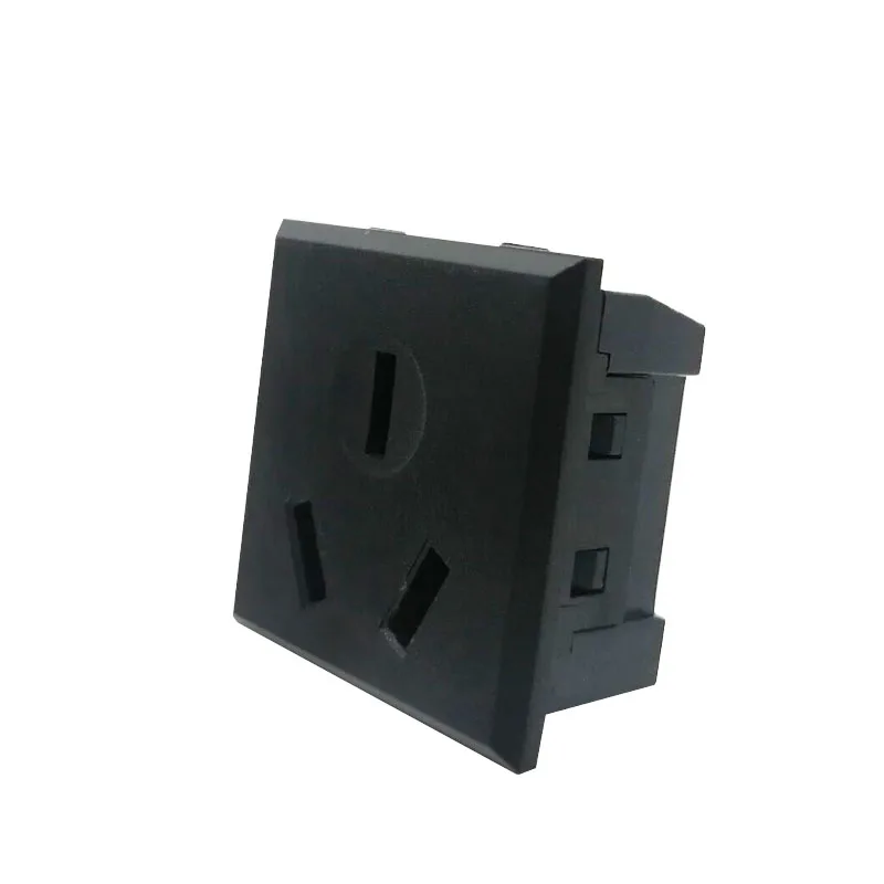 10 16A SOCKET Универсальная розетка, встроенная USB Настольная розетка, двойная USB 2.1A AC зарядка, розетка, настенная панель, розетка, модуль, розетка - Цвет: 10 16A SOCKET