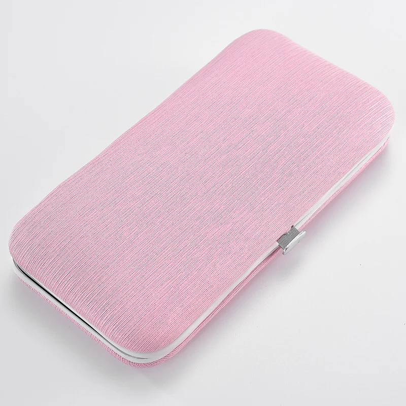 pink 20 шт./компл. маникюрный набор из нержавеющей стали Профессиональный Педикюр Ножницы иглы для акне маникюрный набор инструментов 5 цветов - Цвет: pink