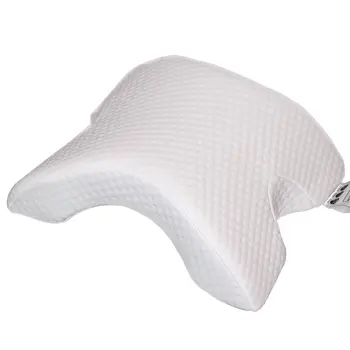 

Zero Pressure Arch Pillow Neck Protector Pillow Portable Tencel Fabric Slow Rebound Sponge Memory Pillow
