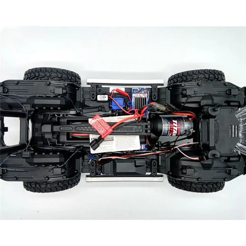 Светодиодный светильник, комплект, лампа, светильник для 1/10 Traxxas TRX4 G500 4x4m2 RC, Аксессуары для автомобилей, холодный белый, холодный, холодный белый, головной светильник