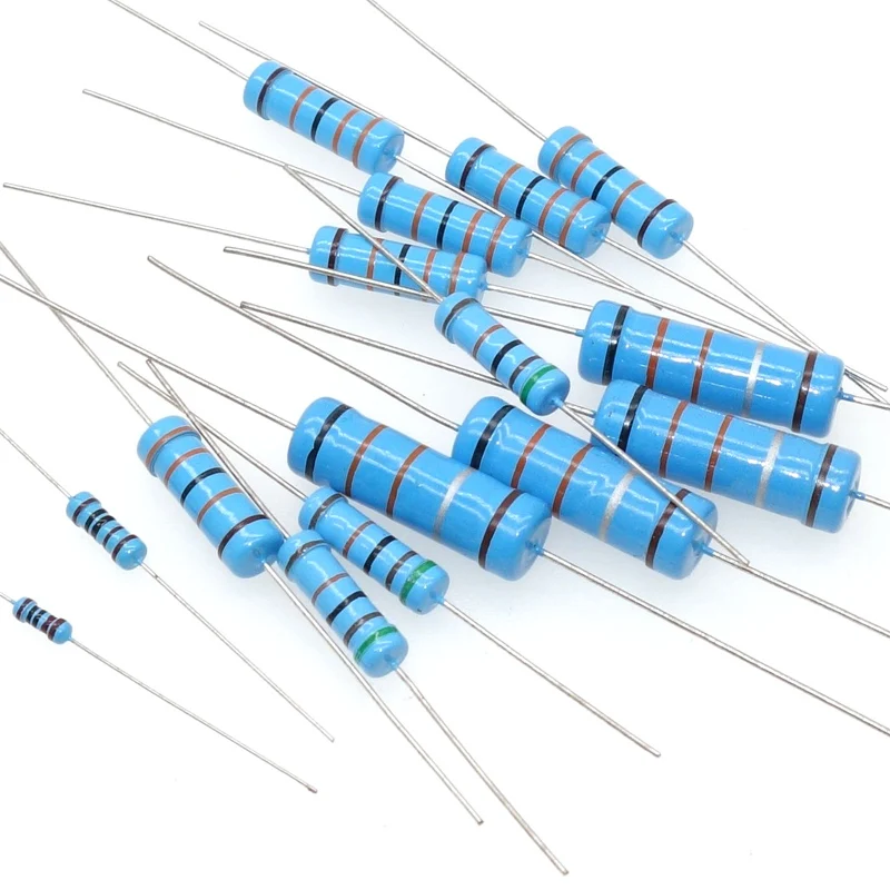 20pcs/lot resistance 3W 1% Metal film resistor 2R2 6R8 7R5 100R 220R 330R 1K 1.5K 2.2K 3.3K 4.7K 10K 22K 47K 100K 470K 1R~1M ohm |