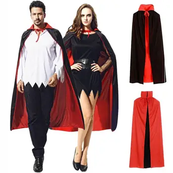 

Winter Cloak Couples Unisex Party Christmas Double-sided Capes Shawl Coat Ponchos Mujer Invierno Elegantes Cape Poncho Women