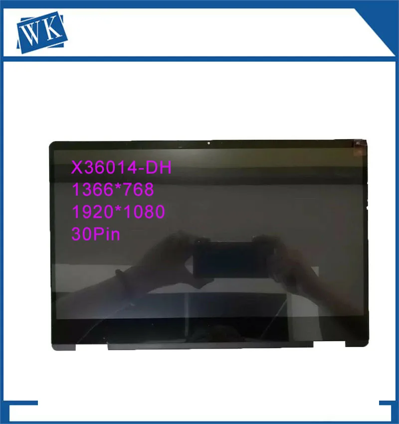 

14.0inch For HP Pavilion x360 14-DH 14-dh0706nz Laptop dokunmatik ekran Digitizer LCD ekran meclisi ile çerçeve Brazel yedek