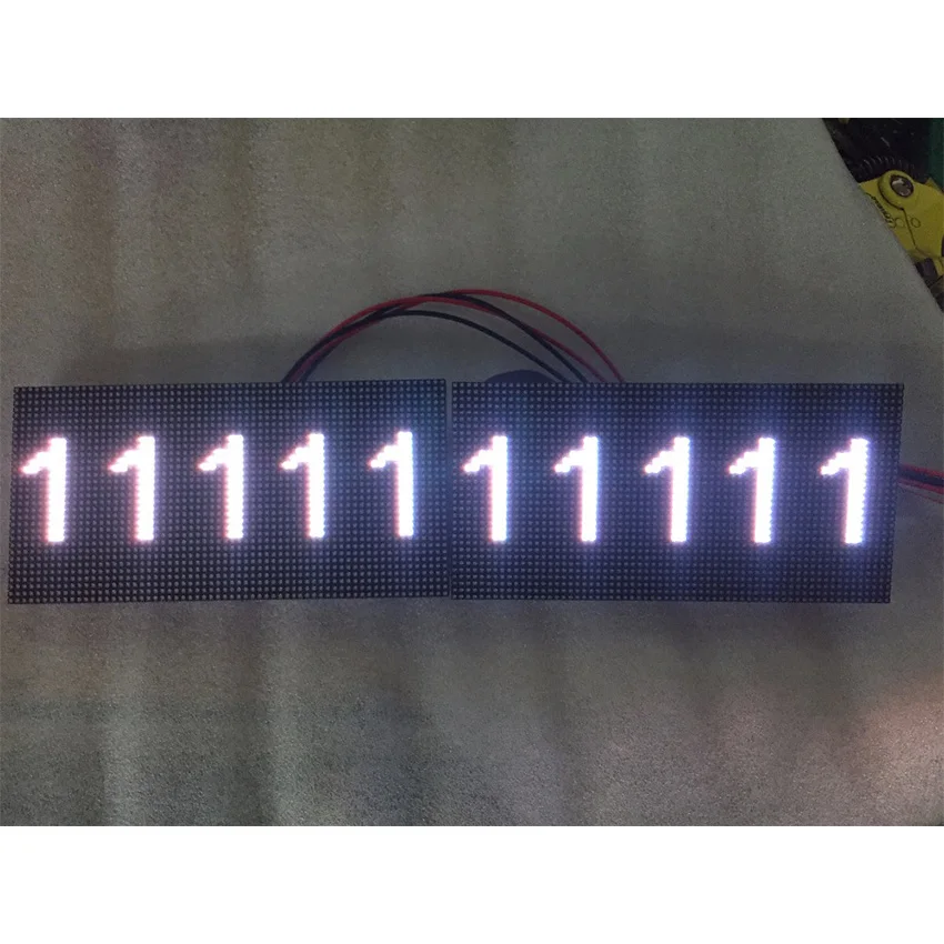 High Resolution HD P2.5mm Indoor Led Module 160x80mm 64x32pixel, Advertising TV Display Led Screen For Video Show