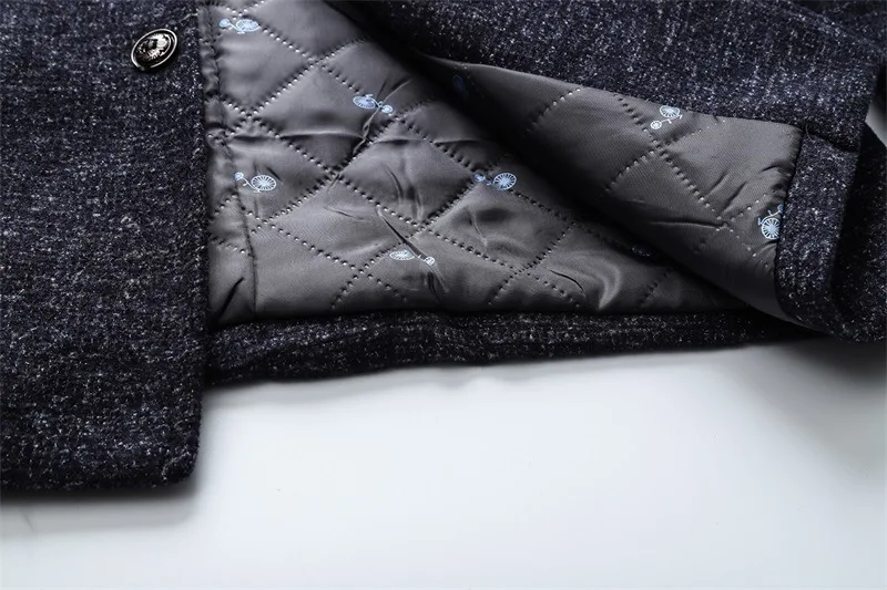 Отличное качество однобортный Menteau Hiver Homme