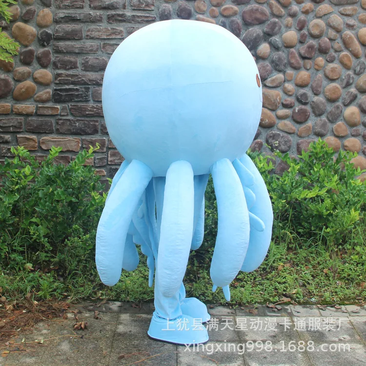 Ocean Mascot Pink Blue Jellyfish Costumes Walking Octopus Cartoon Doll  Costume Dolphin Costume for Halloween Carnival - AliExpress