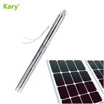 

Kary 2 inch max lift 30m dc pump including shippping good design solar powered dc brushless submersible pump