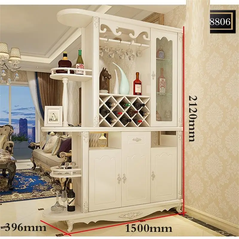 Number 6 Meble Gabinete Mesa Vetrinetta Da Esposizione Cristaleira полки для отелей гостиной коммерческая мебель Mueble бар винный шкаф - Цвет: Number 6