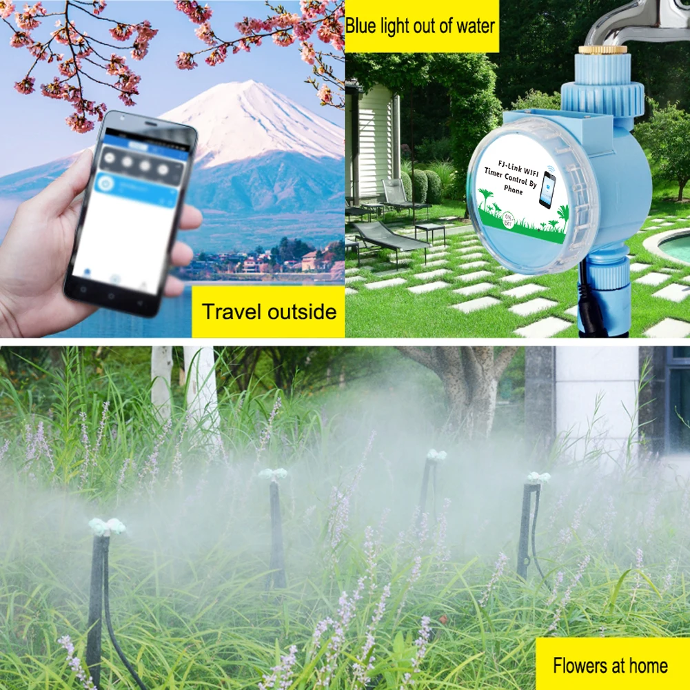 Fujin intelligent WiFi controller automatic watering device can be widely used simple to operate self watering kit