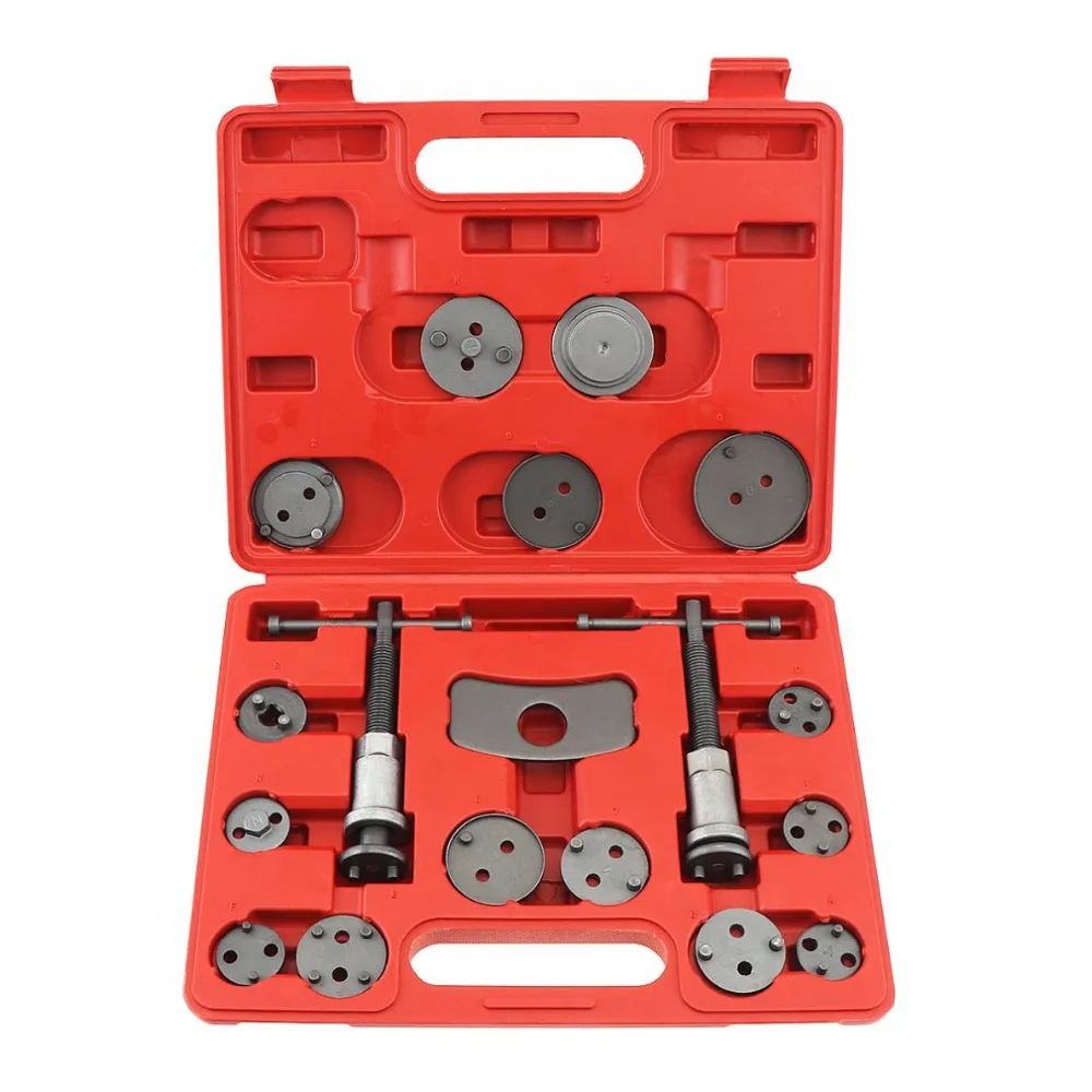 18 PCS In One Set Disc Brake Caliper Pump Regulator Brake Disc Tool Kit Car Repair Tool Caliper Piston Tools