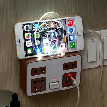 

Creative Wireless Socket Adapter One Turn Two Multi-functional