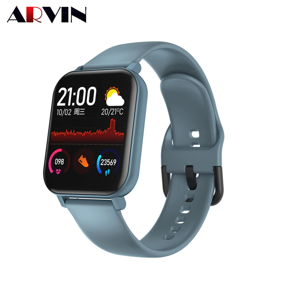 Arvin F25 2020 женские и мужские трекер температуры тела пульсометр Смарт часы