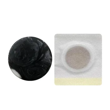 

5pcs Navel Sticker +1pc Volcanic Clay Coffee Slimming Soap Bar Skin Whitening Body Clear Skin Care