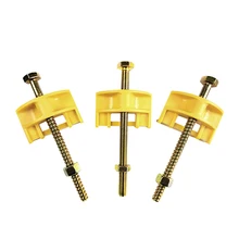 10 шт. локатор настенной плитки регулятор регулировки высоты керамический выравниватель позиционер тонкой резьбы увеличительное строительный инструмент