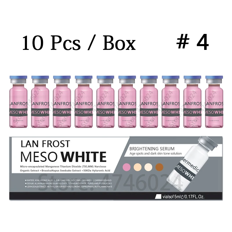10pcs kit4 Корейская сыворотка, косметический BB крем, свечение кожи, стартовый набор, лечение мезо, белый макияж, отбеливание кожи, основа для осветления лица - Цвет: 10pcs kit4